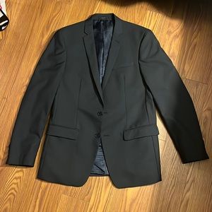 Black William Rast suit size 40L and ties! Pants are 34W 32L.